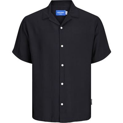 JACK & JONES JORJEFF Marbella Resort skjorta, svart, XS JACK & JONES JORJEFF Marbella Resort skjorta, svart, XS