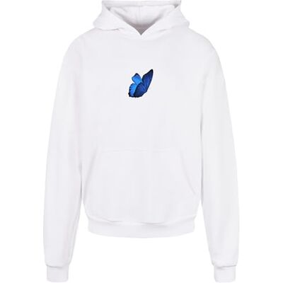Tee Huvtröja för män, Le Papillon, heavy oversize hoodie, vit, M vit, M, Vit, M Tee Huvtröja för män, Le Papillon, heavy oversize hoodie, vit, M vit, M, Vit, M