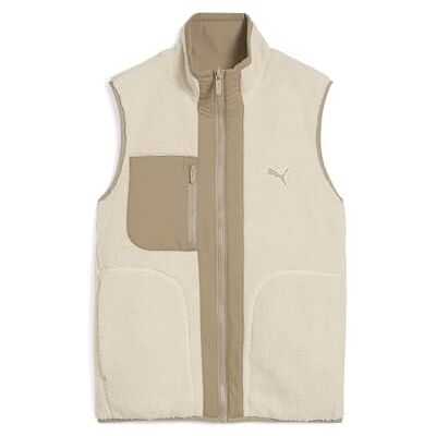 PUMA Unisex vändbar hybrid sherpa väst säsongsjackor (förpackning med 1) PUMA Unisex vändbar hybrid sherpa väst säsongsjackor (förpackning med 1)
