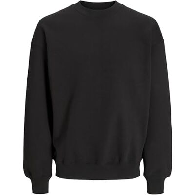 JACK & JONES JJEURBAN Edge Sweat Crew Neck NOOS, svart, XS JACK & JONES JJEURBAN Edge Sweat Crew Neck NOOS, svart, XS