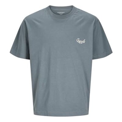 JACK & JONES Jorislington typ Graphic Back Tee Ss Cn, Stormigt väder, M JACK & JONES Jorislington typ Graphic Back Tee Ss Cn, Stormigt väder, M
