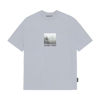 JACK & JONES herr Jcocalma Photo Tee Ss Crew FST Jnr, Grå gryning, 164 JACK & JONES herr Jcocalma Photo Tee Ss Crew FST Jnr, Grå gryning, 164