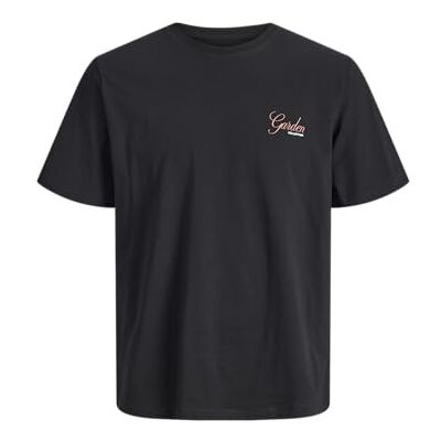 JACK & JONES Jjbali Tee Ss Crew Neck, svart, M JACK & JONES Jjbali Tee Ss Crew Neck, svart, M