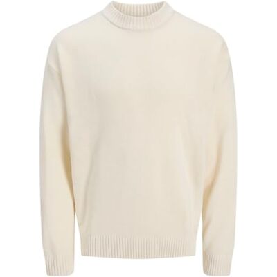 JACK & JONES Jjeurban Jack Knit Crew Neck Sn, Havssalt, L JACK & JONES Jjeurban Jack Knit Crew Neck Sn, Havssalt, L