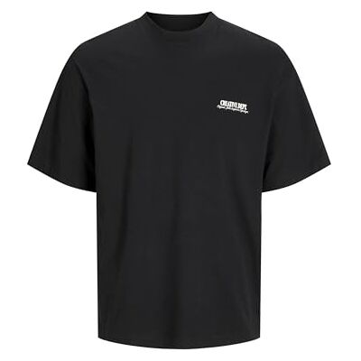 JACK & JONES JACK&JONES JORROXBURY typ Tee SS Crew Neck, svart, M JACK & JONES JACK&JONES JORROXBURY typ Tee SS Crew Neck, svart, M