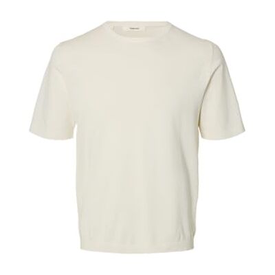 SELECTED MEN SELECTED Män Slhtorino Ss Knit Crew Neck Noos, Häger, L SELECTED MEN SELECTED Män Slhtorino Ss Knit Crew Neck Noos, Häger, L