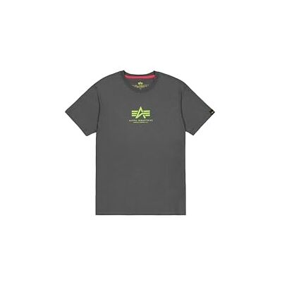 Alpha Industries Basic T ML T-shirt för män Vintage Grey Alpha Industries Basic T ML T-shirt för män Vintage Grey