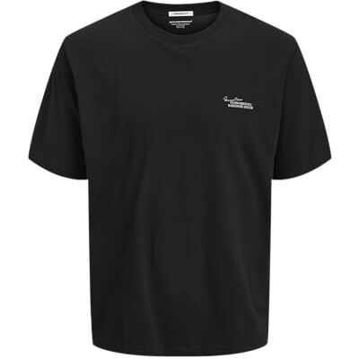JACK & JONES herr Joracapulco foto back tee Ss crew neck, svart, L JACK & JONES herr Joracapulco foto back tee Ss crew neck, svart, L