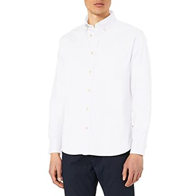 SELECTED HOMME Herrskjorta ekologisk bomull Oxford, Vit, S SELECTED HOMME Herrskjorta ekologisk bomull Oxford, Vit, S