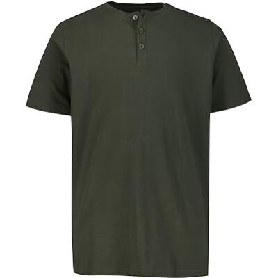 JP 1880 herrstora storlekar, överdimensionerade herrkläder, L-8XL JP1880 Henley, basic, knapplist, halv ärm, upp till 7 XL 726695, Mörkoliv, 4XL JP 1880 herrstora storlekar, överdimensionerade herrkläder, L-8XL JP1880 Henley, basic, knapplist, halv ärm, upp till 7 XL 726695, Mörkoliv, 4XL