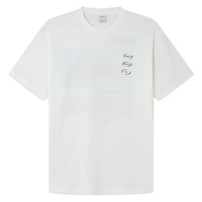 Springfield T-shirt för män, Elfenben, L Springfield T-shirt för män, Elfenben, L