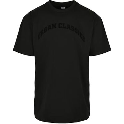 Urban Classics T-shirt för män med oversized Gate, svart, M Urban Classics T-shirt för män med oversized Gate, svart, M