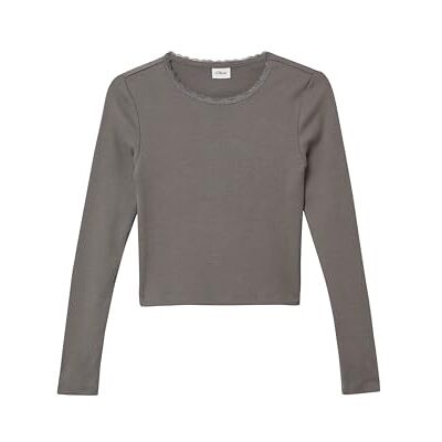 s.Oliver T-shirt långärmad, 9820, 158-164 plus size s.Oliver T-shirt långärmad, 9820, 158-164 plus size