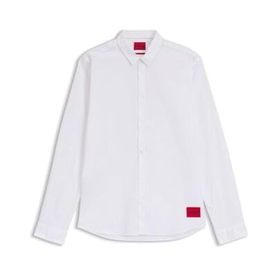 HUGO Skjorta för män, Öppen vit199, XL HUGO Skjorta för män, Öppen vit199, XL