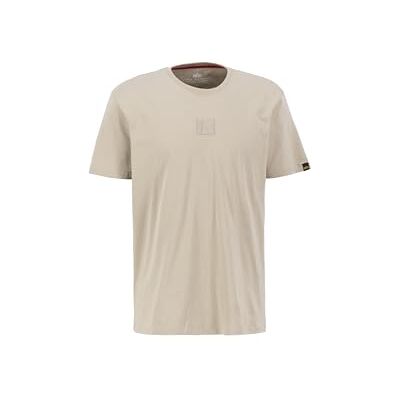 Alpha Industries Label T T-shirt för män, 679-Vintage Sand, XL Alpha Industries Label T T-shirt för män, 679-Vintage Sand, XL