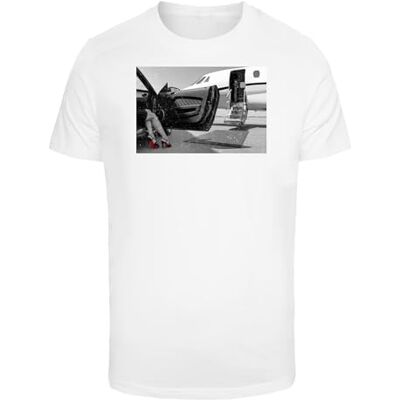 Private Jet Legs Tee, Vit, XL Private Jet Legs Tee, Vit, XL