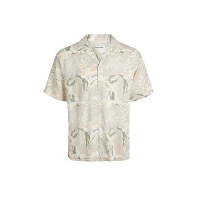 JACK & JONES JJJEFF FLORAL AOP Resort Shirt SS, Porslin, S JACK & JONES JJJEFF FLORAL AOP Resort Shirt SS, Porslin, S