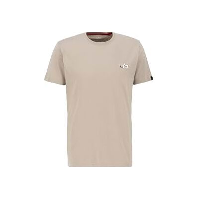 Alpha Industries Signature Puff Print BP T för män, Vintage Sand, M Alpha Industries Signature Puff Print BP T för män, Vintage Sand, M