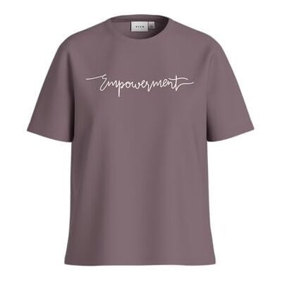 Vila Visybil Empowerment O-Neck T-shirt/Lc, toadstool, M Vila Visybil Empowerment O-Neck T-shirt/Lc, toadstool, M