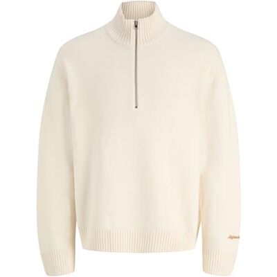 JACK & JONES Jornorrebro stickad halv dragkedja Sn, Havssalt, M JACK & JONES Jornorrebro stickad halv dragkedja Sn, Havssalt, M