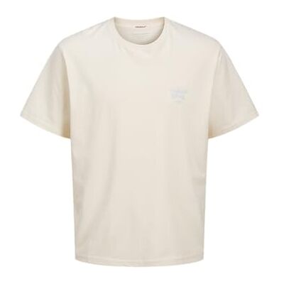 JACK & JONES Joracapulco Back Tee Ss Crew Neck, Antik vit, XL JACK & JONES Joracapulco Back Tee Ss Crew Neck, Antik vit, XL