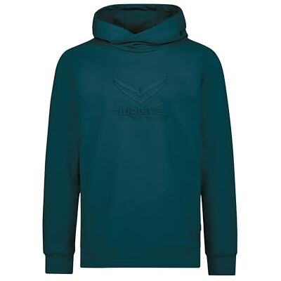 Trigema Huvtröja med stort 3D-motiv, Safir, 3XL Trigema Huvtröja med stort 3D-motiv, Safir, 3XL