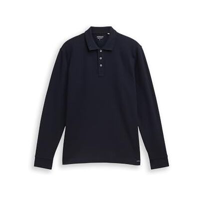 TOM TAILOR pikétröja för män, 10668 – himmelskaptensblå, 3XL TOM TAILOR pikétröja för män, 10668 – himmelskaptensblå, 3XL
