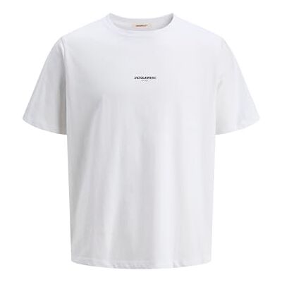 JACK & JONES Jortavira Poster Tee Ss Crew Neck, Ljus vit, XL JACK & JONES Jortavira Poster Tee Ss Crew Neck, Ljus vit, XL