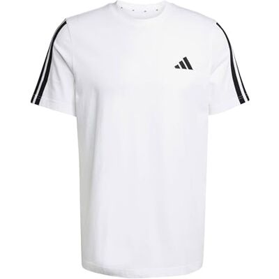 adidas herr Men 3-Stripes Shirt, white, XS adidas herr Men 3-Stripes Shirt, white, XS