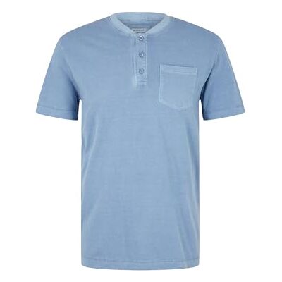 TOM TAILOR Herr T-shirt 1035639, 12364 Greyish Mid Blue, M TOM TAILOR Herr T-shirt 1035639, 12364 Greyish Mid Blue, M