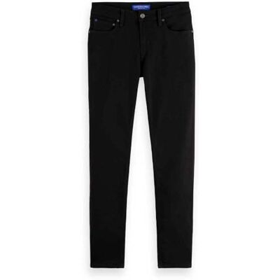 Scotch & Soda Skinny Fit Jeans för män, Stay Black, 30W / 34L Scotch & Soda Skinny Fit Jeans för män, Stay Black, 30W / 34L