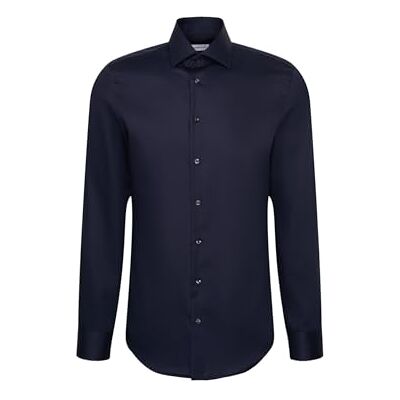 Seidensticker Silkesdekal herr business skjorta – slim fit – strykfri – Kent krage – långärmad – 100 procent bomull Seidensticker Silkesdekal herr business skjorta – slim fit – strykfri – Kent krage – långärmad – 100 procent bomull