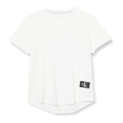 Calvin Herr S/S stickade toppar, Vit (ljusvit), 3XL Calvin Herr S/S stickade toppar, Vit (ljusvit), 3XL