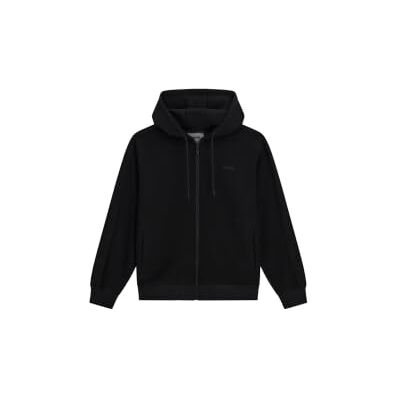 GUESS Men'sKENNETH sweatshirt med hel dragkedja, svart, A996 storlek L längd N GUESS Men'sKENNETH sweatshirt med hel dragkedja, svart, A996 storlek L längd N