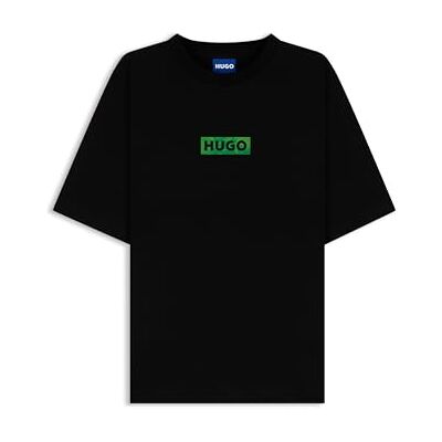 HUGO T-shirt för män, Svart 001, XL HUGO T-shirt för män, Svart 001, XL