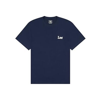 Lee SS SMALL Logo Tee, Rivet Navy, XL Lee SS SMALL Logo Tee, Rivet Navy, XL