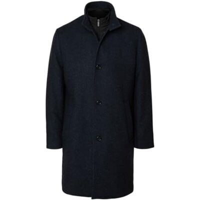 SELECTED FEMME Slhrainar Lano Coat Noos, Sky Captain, S SELECTED FEMME Slhrainar Lano Coat Noos, Sky Captain, S