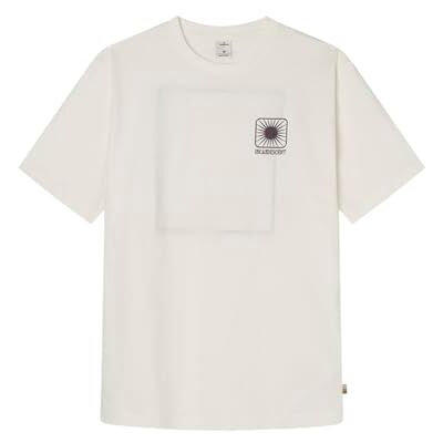 Springfield T-shirt för män, Elfenben, S Springfield T-shirt för män, Elfenben, S