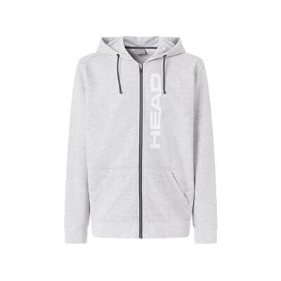 HEAD Club Original Hoodie FZ Män Grå Melange, Gråmelange, XL HEAD Club Original Hoodie FZ Män Grå Melange, Gråmelange, XL