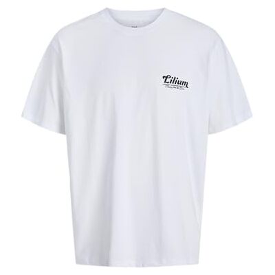 JACK & JONES Jorgrove Tee Ss Crew Neck Tg, Ljus vit, XL JACK & JONES Jorgrove Tee Ss Crew Neck Tg, Ljus vit, XL