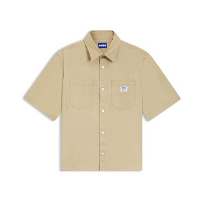 HUGO herrskjorta, Medium beige 269, L HUGO herrskjorta, Medium beige 269, L