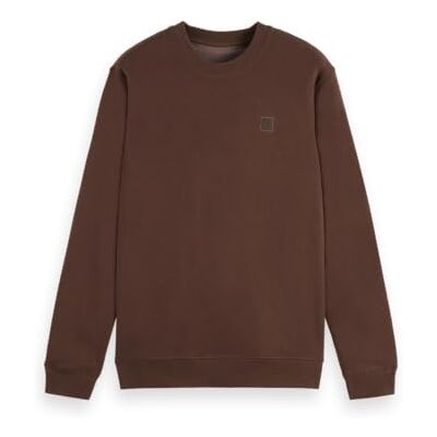 Scotch & Soda Seasonal Core sweatshirt med normal passform, Demitasse 201, XXL Scotch & Soda Seasonal Core sweatshirt med normal passform, Demitasse 201, XXL