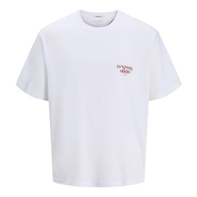JACK & JONES Joracapulco typ Tee Ss Crew Neck, Ljus vit, XXL JACK & JONES Joracapulco typ Tee Ss Crew Neck, Ljus vit, XXL