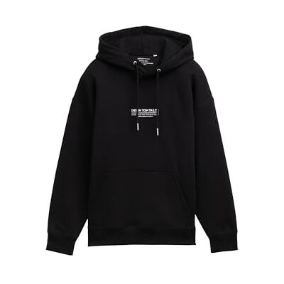 TOM TAILOR Denim herr sweatshirt, 29999 Svart, M TOM TAILOR Denim herr sweatshirt, 29999 Svart, M