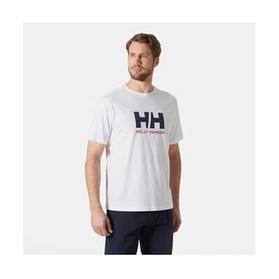 Helly Hansen herr HH logotyp t-shirt, vit 2,0, L Helly Hansen herr HH logotyp t-shirt, vit 2,0, L