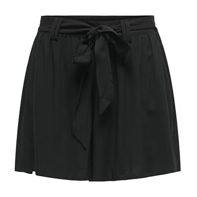 ONLY Damshorts Onlnova Life VIS Jasmin shorts SOLID, svart, S ONLY Damshorts Onlnova Life VIS Jasmin shorts SOLID, svart, S