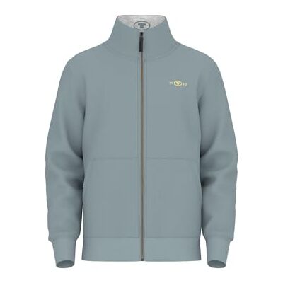 TOM TAILOR Sweatshirt för män, 27475 Grå mint, S TOM TAILOR Sweatshirt för män, 27475 Grå mint, S