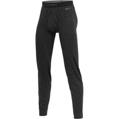 Carhartt Herr Base Force tungvikts bottenlager av polyesterull, Svart ljung, XL Carhartt Herr Base Force tungvikts bottenlager av polyesterull, Svart ljung, XL