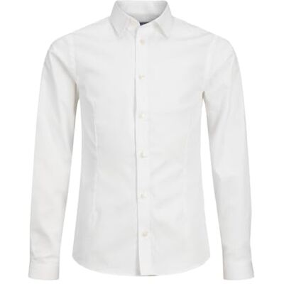 JACK & JONES 12151620 Skjorta, 152 cm, Vit JACK & JONES 12151620 Skjorta, 152 cm, Vit
