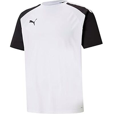 PUMA Unisex Teampacer Jersey T-shirt, vit, B, XL PUMA Unisex Teampacer Jersey T-shirt, vit, B, XL